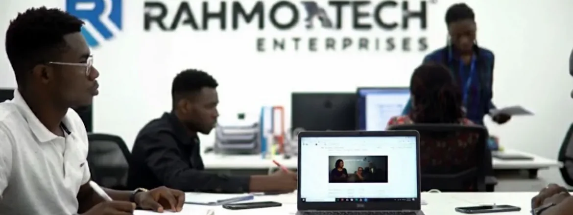 The Rahmontech Enterprises team at work in our office